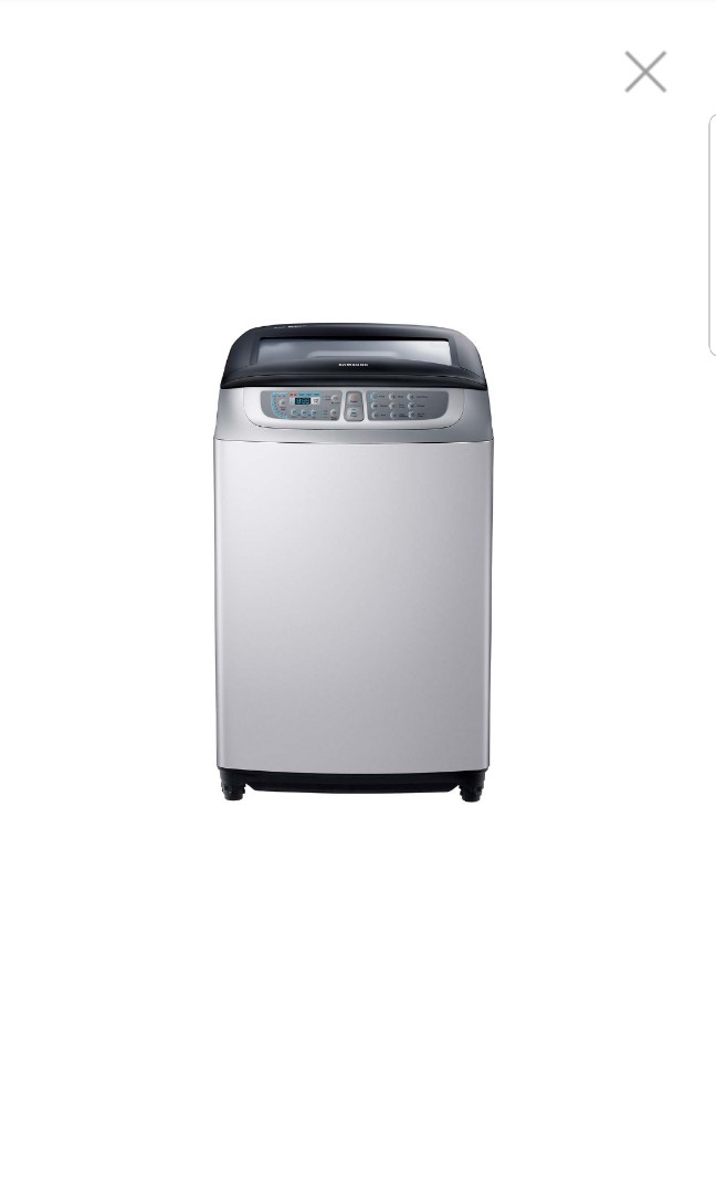SAMSUNG WA90F5S5QWA/SP TOP LOAD WASHER (9KG), TV & Home Appliances