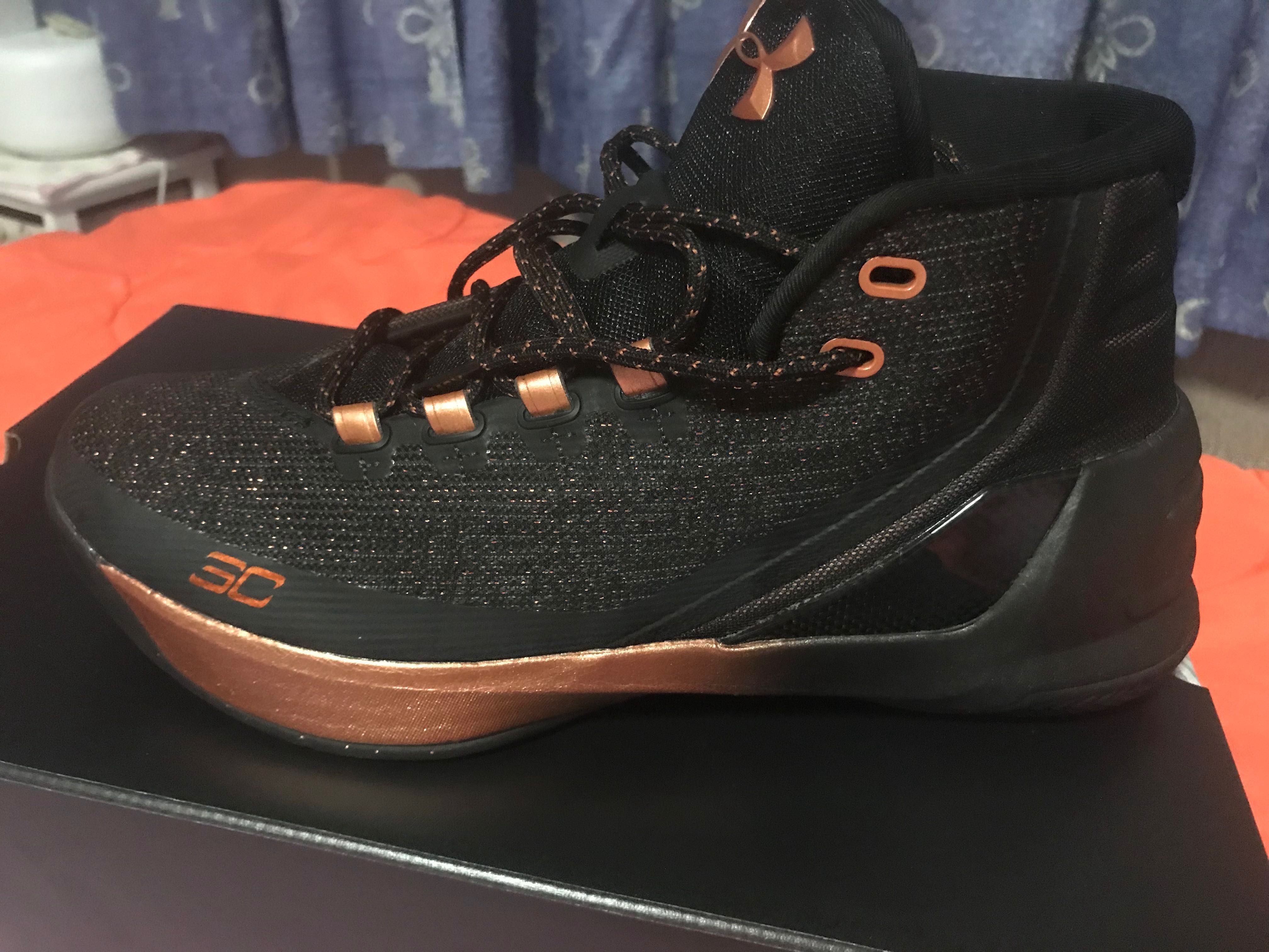 under armour rose gold shoes