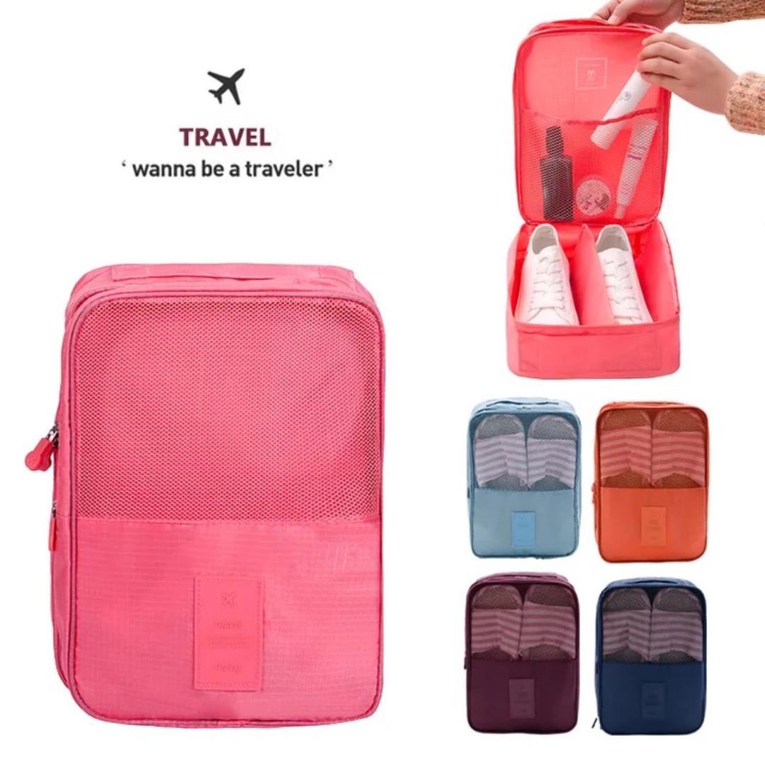 suitcase with shoe storage