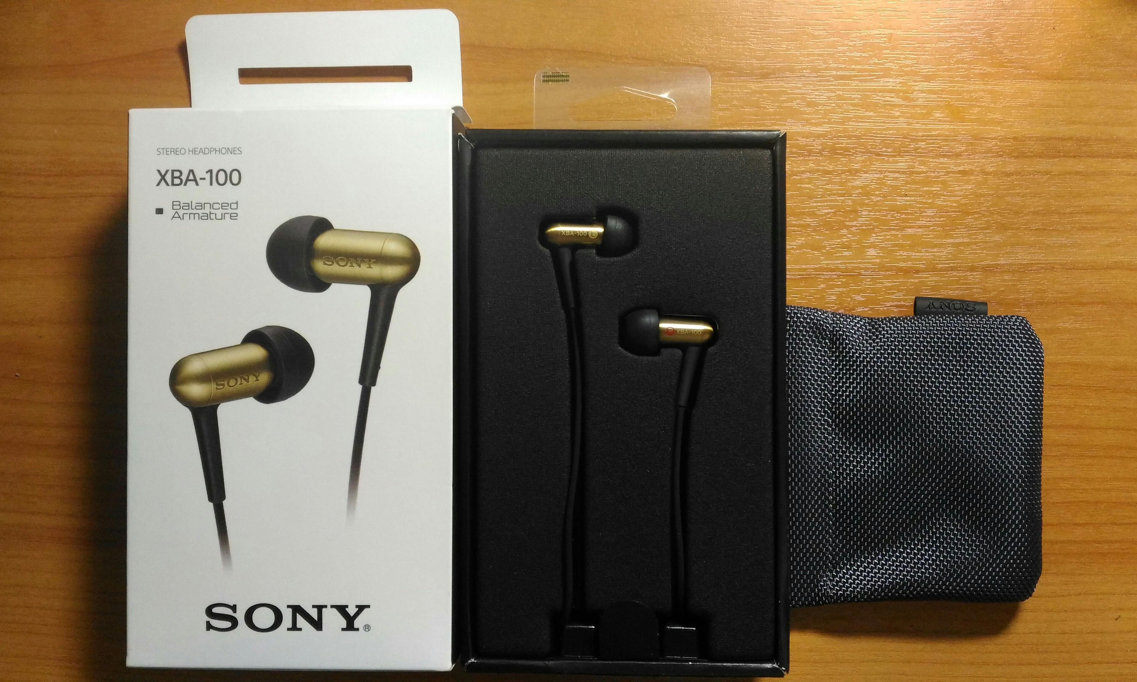 Sony XBA-100 BA IEM, Audio, Earphones on Carousell