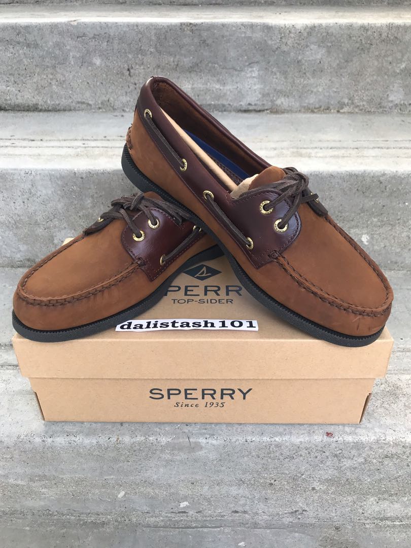 sperry buc brown