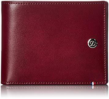 St Dupont Line D Red Leather 6cc Billfold Wallet St180600 Luxury Bags Wallets On Carousell