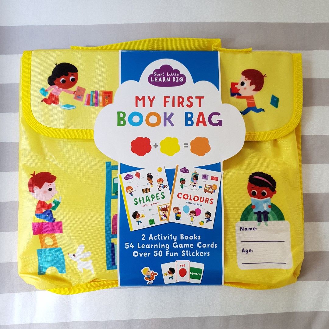 my first book bag