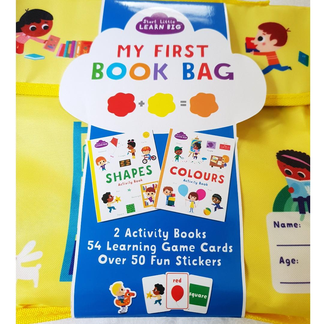 my first book bag