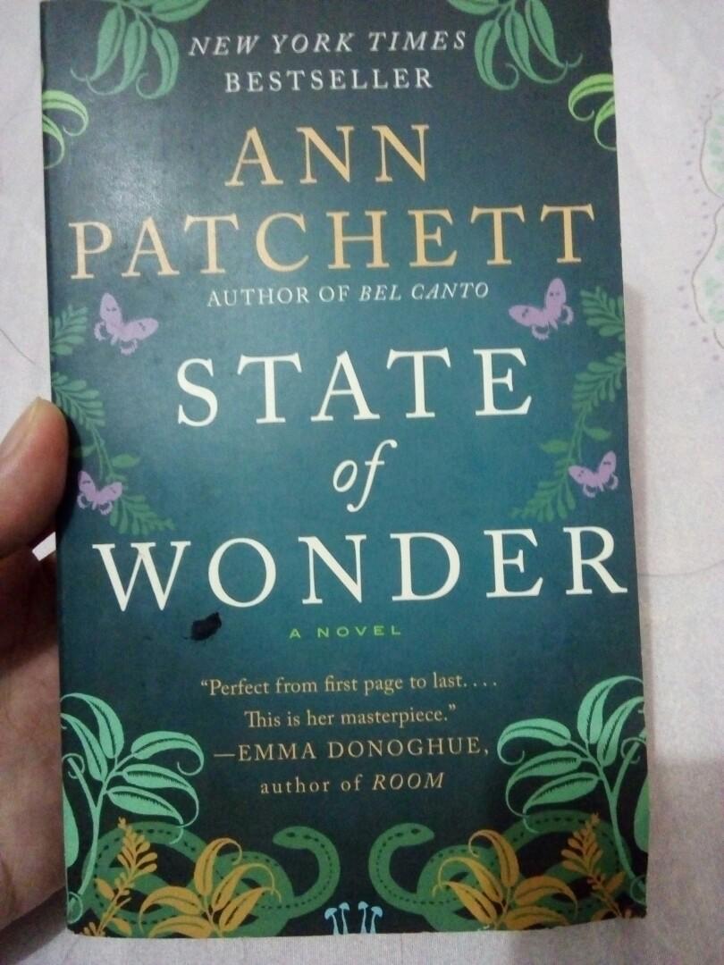 State Of Wonder By Ann Patchett Books Books On Carousell