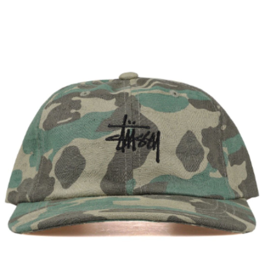 stussy camo hat