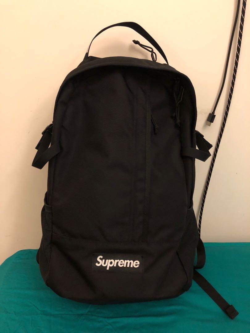 Supreme 18SS Backpack, 男裝, 袋, 背包- Carousell