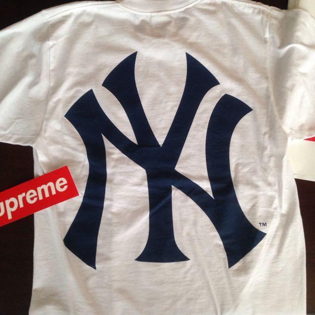 New York Yankees 47' Brand Crosstown Flanker T-Shirt New York City Skyline  XL