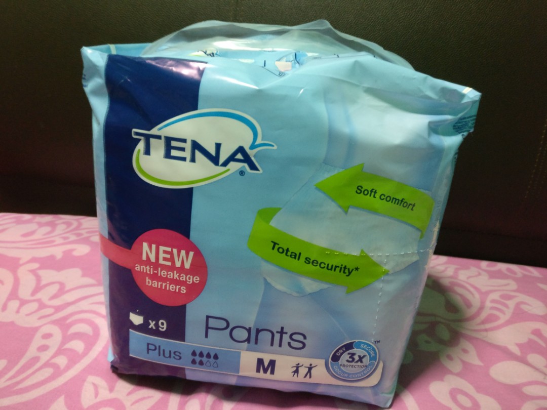 Tena Pants Plus Size M Unisex Adult Diapers 2 Packets Everything Else On Carousell