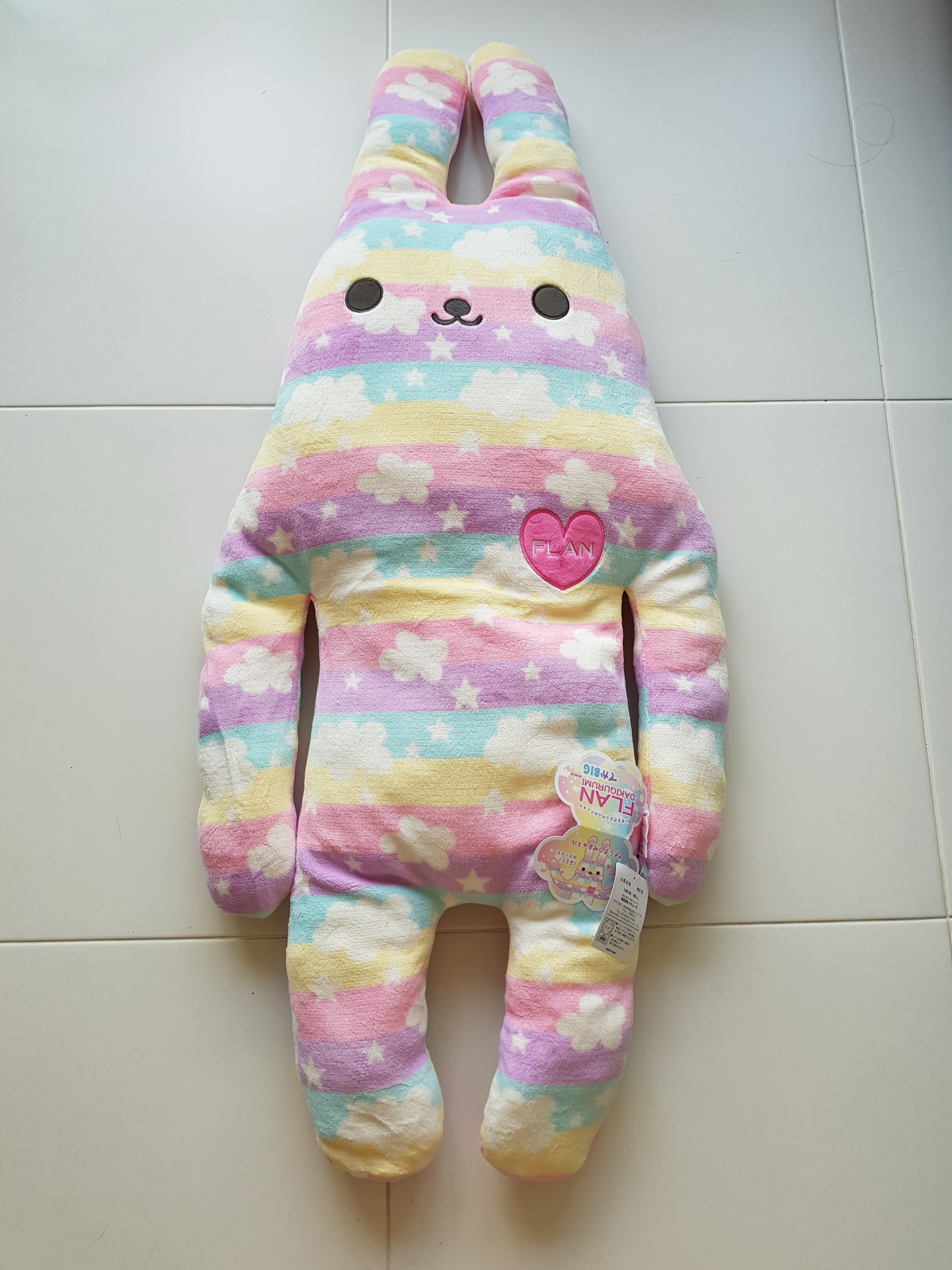 Toreba Hugging Big Plush FLAN Dreamy Color Hobbies Toys Toys