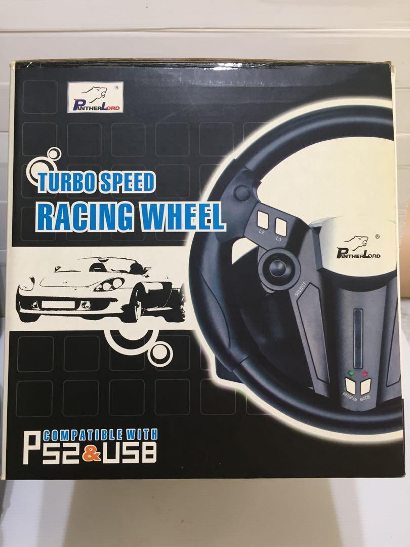 Turbo Speed Racing Wheel, Video Gaming, Gaming Accessories, Interactive ...