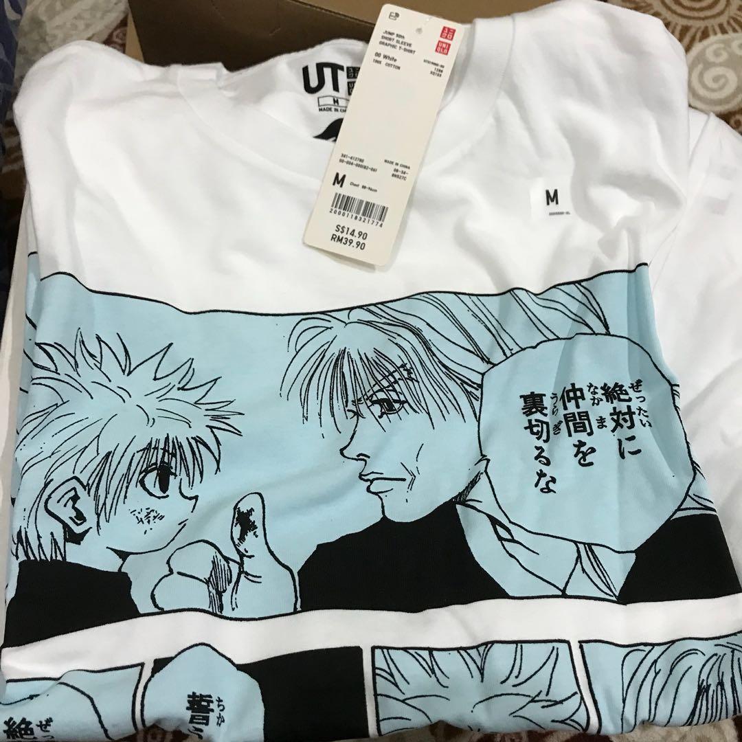 Uniqlo X Shonen Jump 50th, Men's Fashion, Tops & Sets, Tshirts & Polo Shirts on Carousell