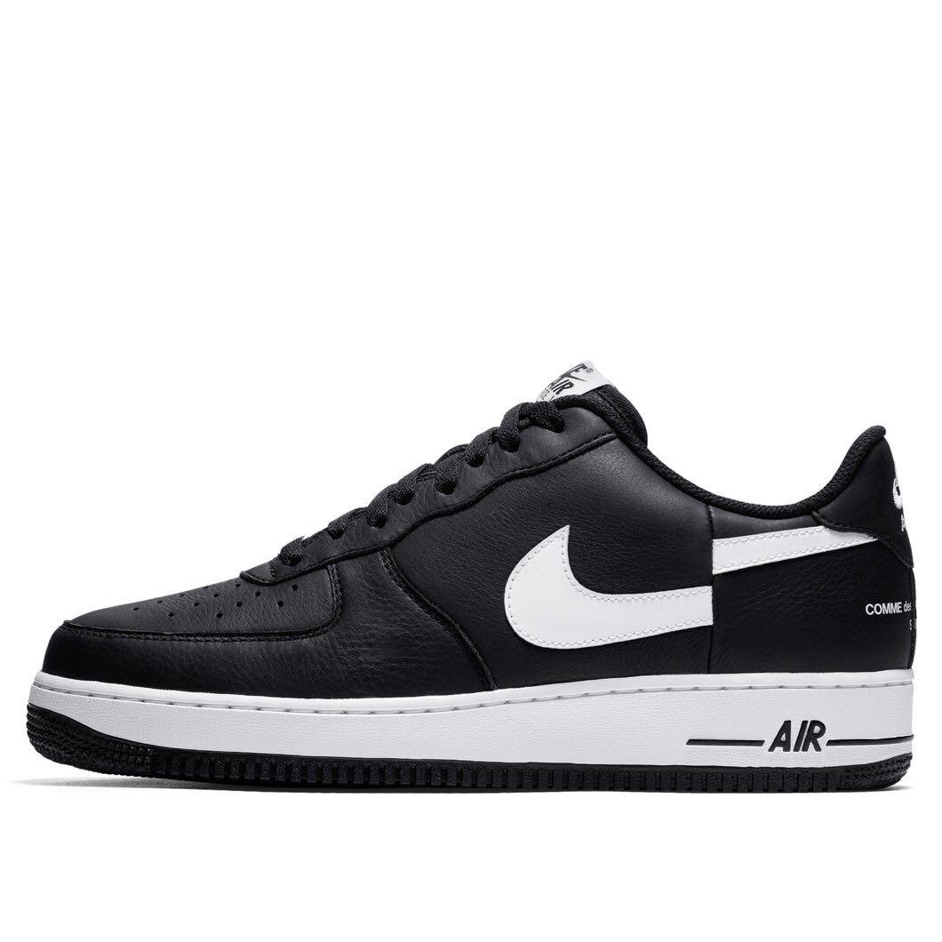 air force 1 low split white black