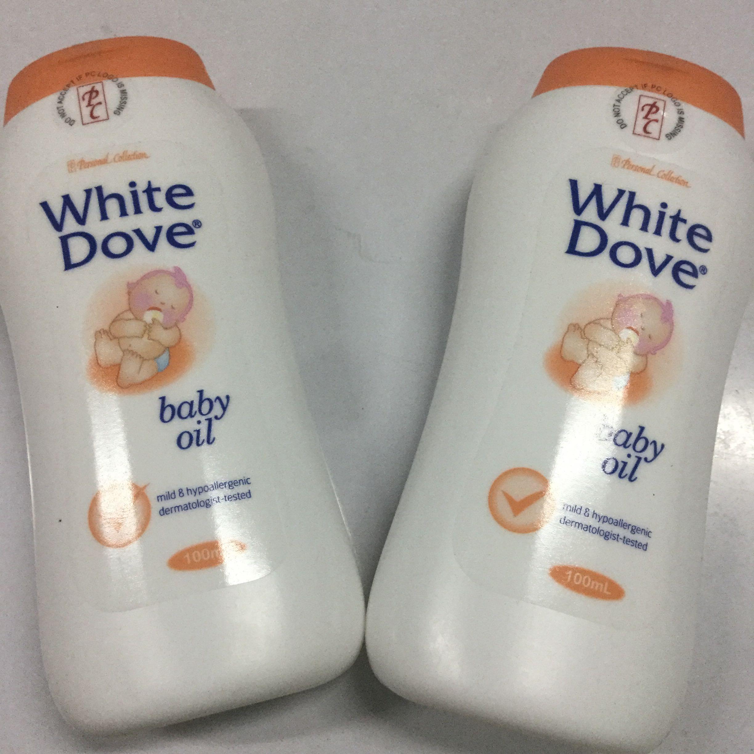 dove baby oil