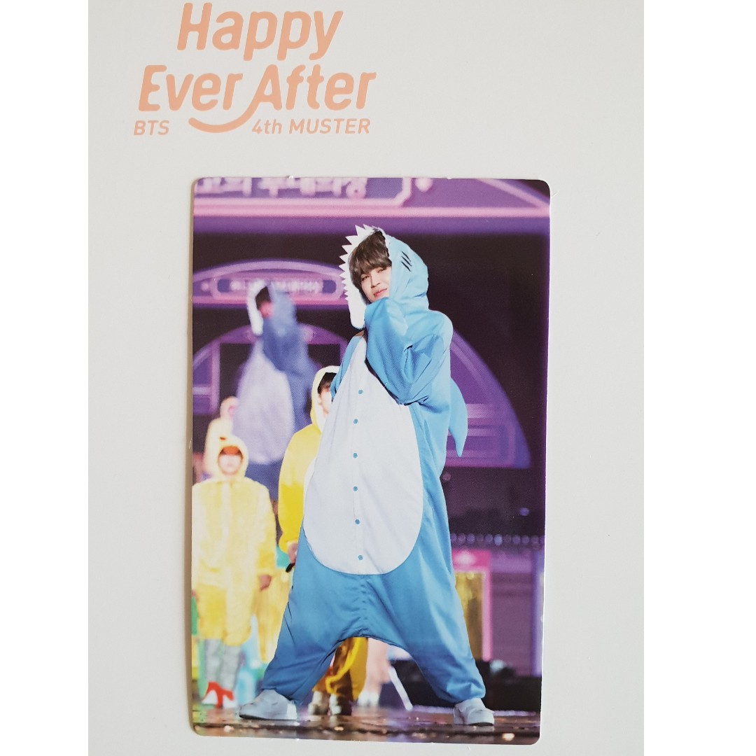 Pending Bts 4th Muster Happy Ever After Dvd Jimin Photocard Pc Entertainment K Wave On Carousell