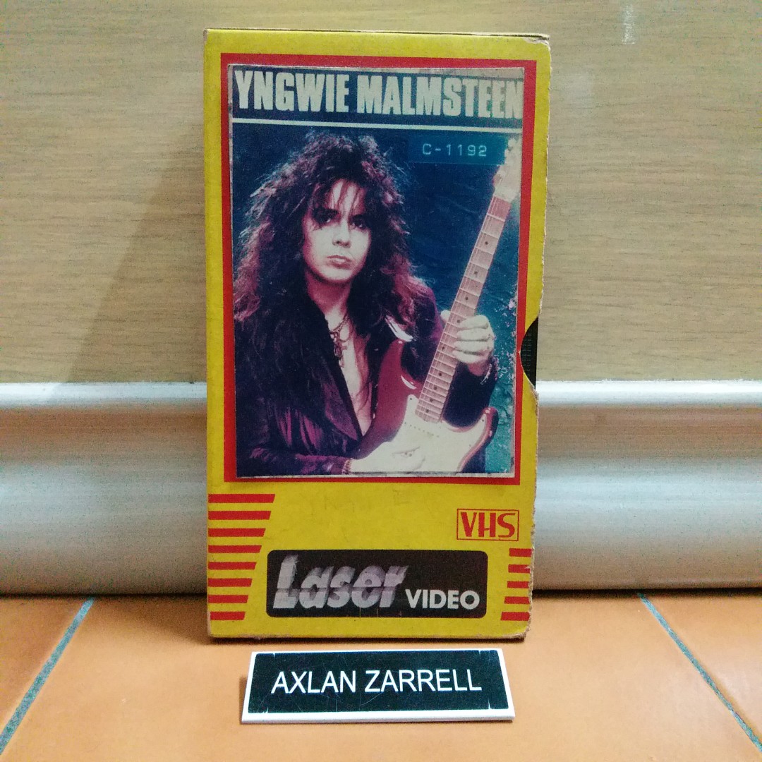 Yngwie Malmsteen VHS Video Tape, Hobbies & Toys, Music & Media, CDs
