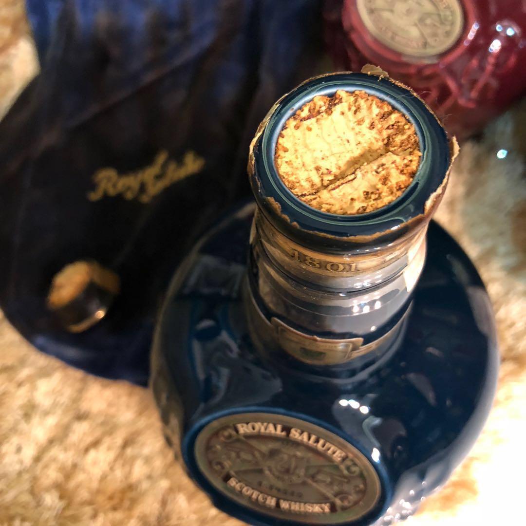 [1000ml] Chivas 21 Broken cork scotch whisky quite a pity, Food