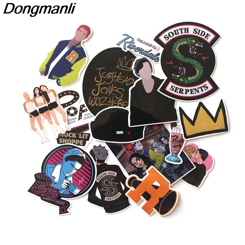 15pcs Set Riverdale Waterproof Car Luggage Laptop Stickers Mobile Phones Tablets Mobile Tablet Accessories Mobile Accessories On Carousell