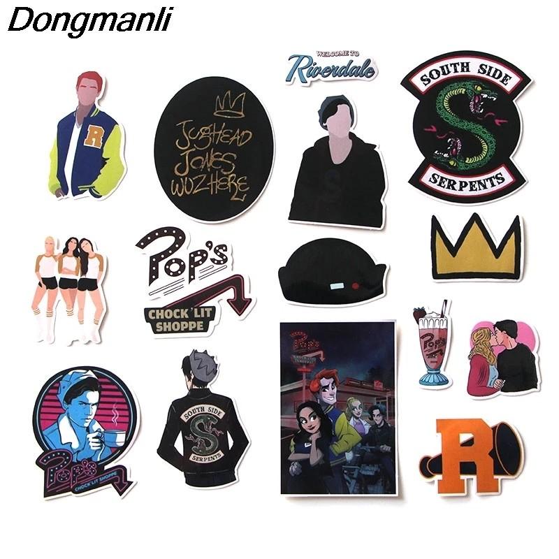 15pcs Set Riverdale Waterproof Car Luggage Laptop Stickers Mobile Phones Tablets Mobile Tablet Accessories Mobile Accessories On Carousell