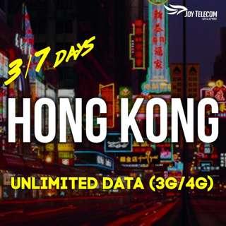 8 DAYS 8GB HONG KONG DATA SIM CARD