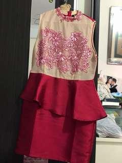 Dress solemio RED