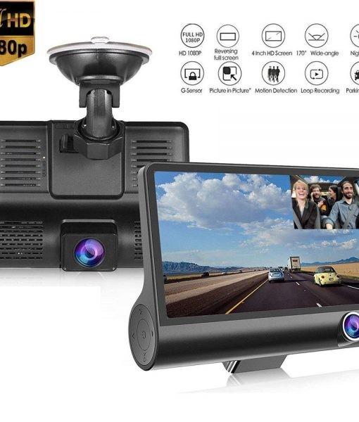 4 Full Hd 1080p Car Dvr Dash Cam Vehicle Video Recorder Loop Recording With G Sensor And Motion Detect Auto Accessories On Carousell