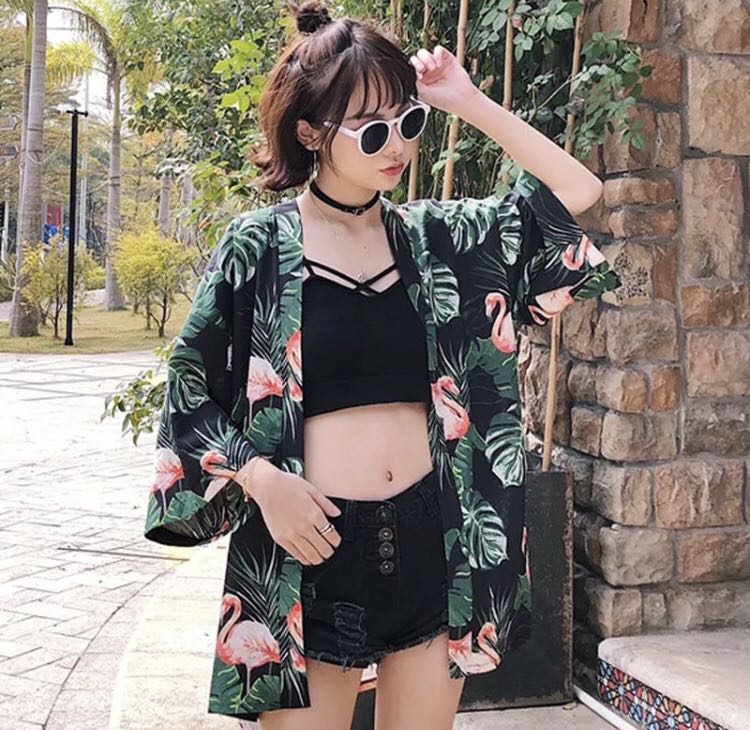 ulzzang beach outfit