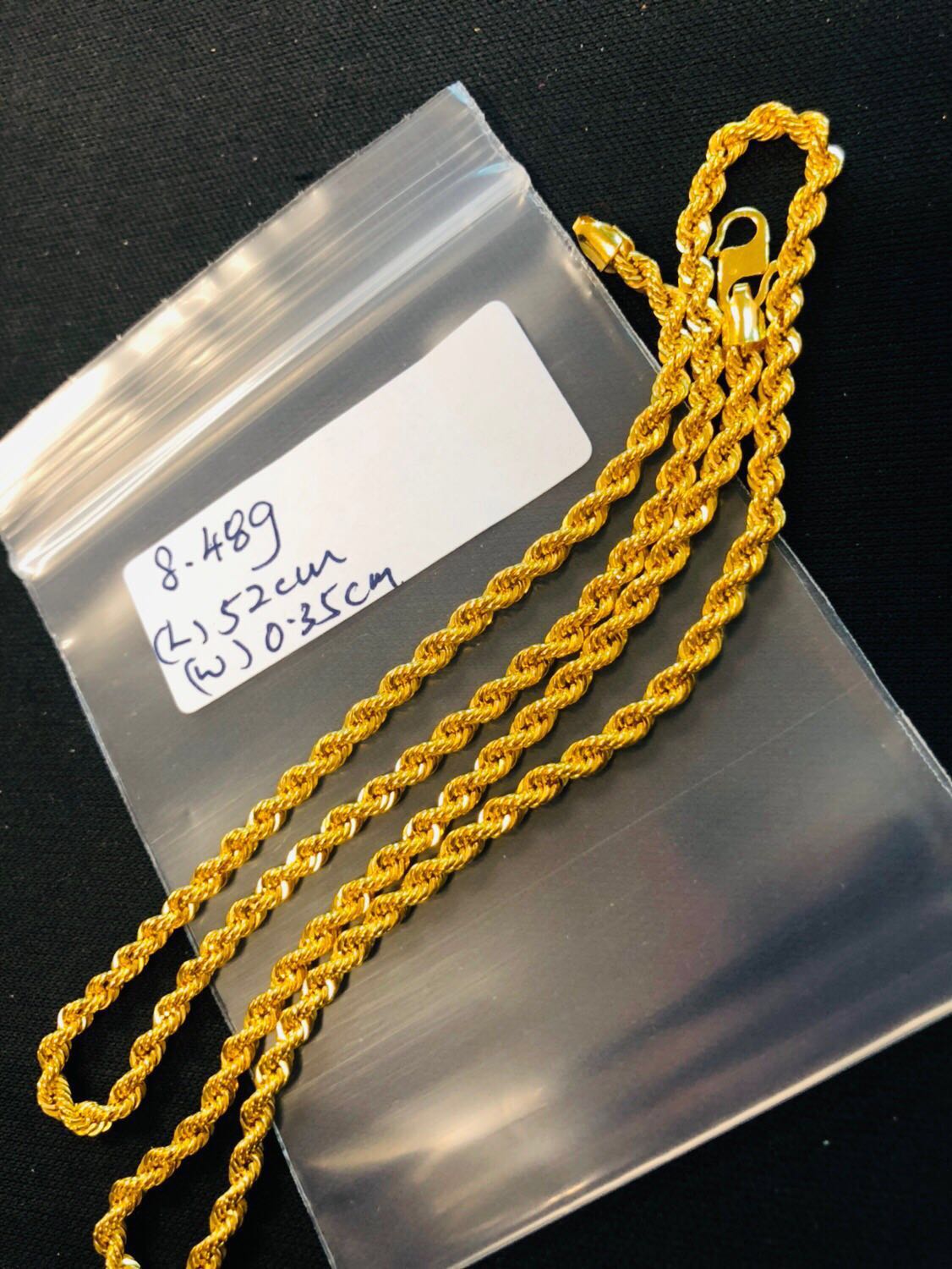 916 gold chain price