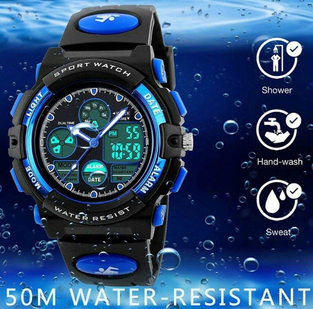 kids watches boys waterproof