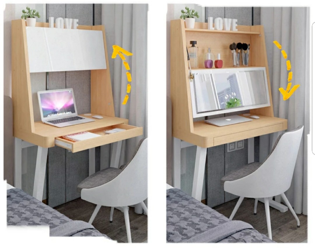 多用途書台電腦枱化妝枱60cm 或80cm闊, 傢俬&家居, 傢俬, 櫃子、組合櫃及置物架- Carousell 多用途書台電腦枱化妝枱60Cm 或80Cm闊, 傢俬&家居, 傢俬, 櫃子、組合櫃及置物架- Carousell