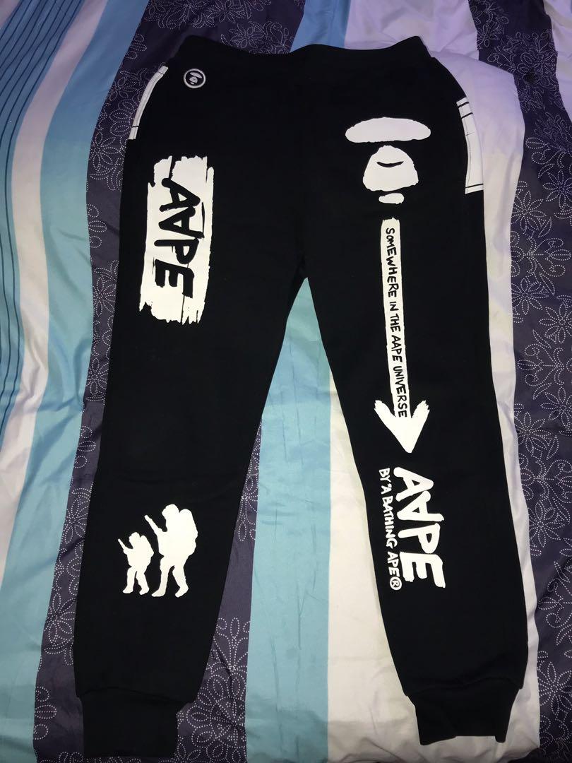 aape sweat pants