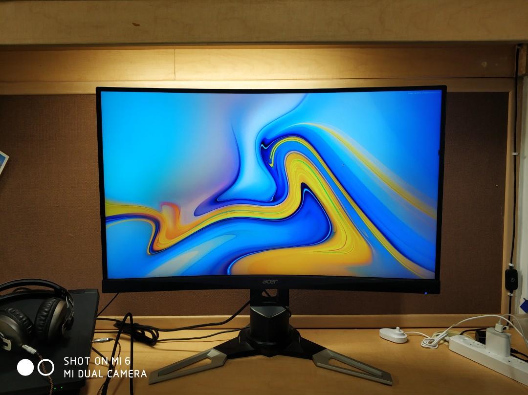 Acer Xz271u 2k 144hz 1ms Gaming Monitor Electronics Computer Parts Accessories On Carousell