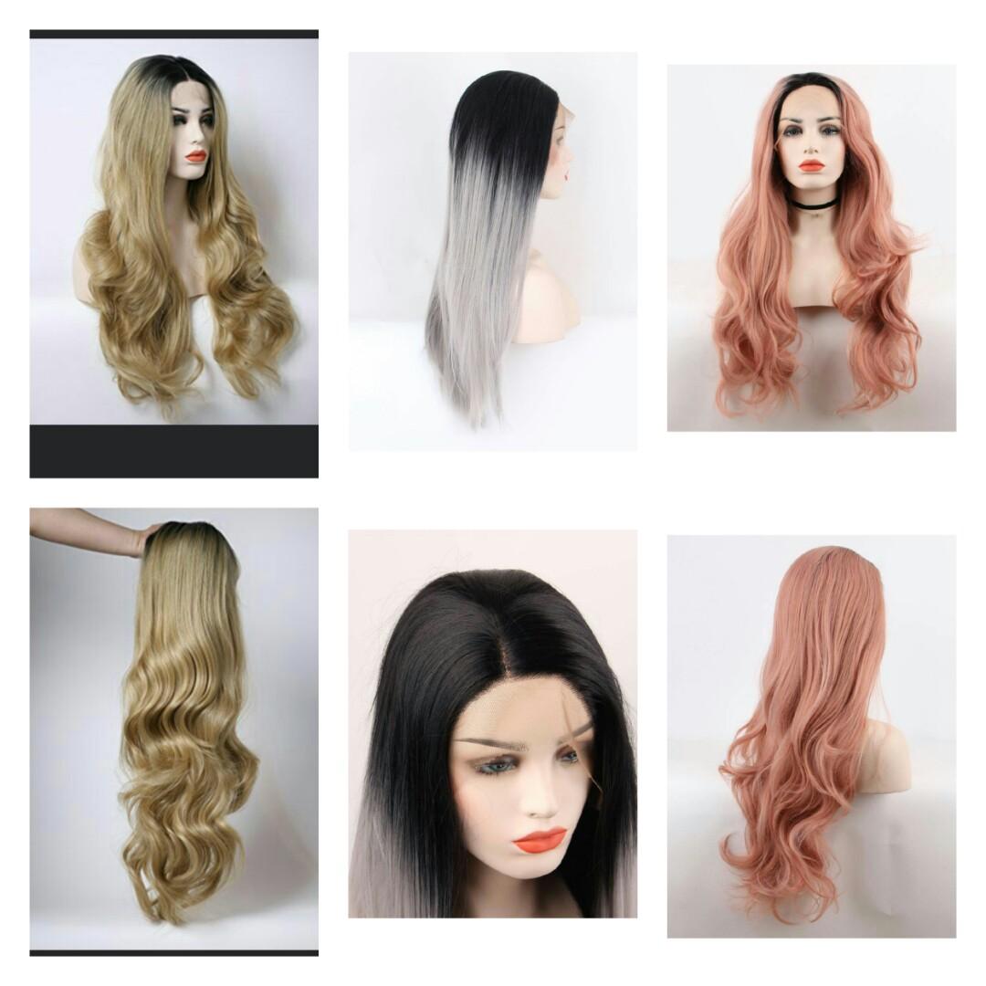 heat safe synthetic lace front wig