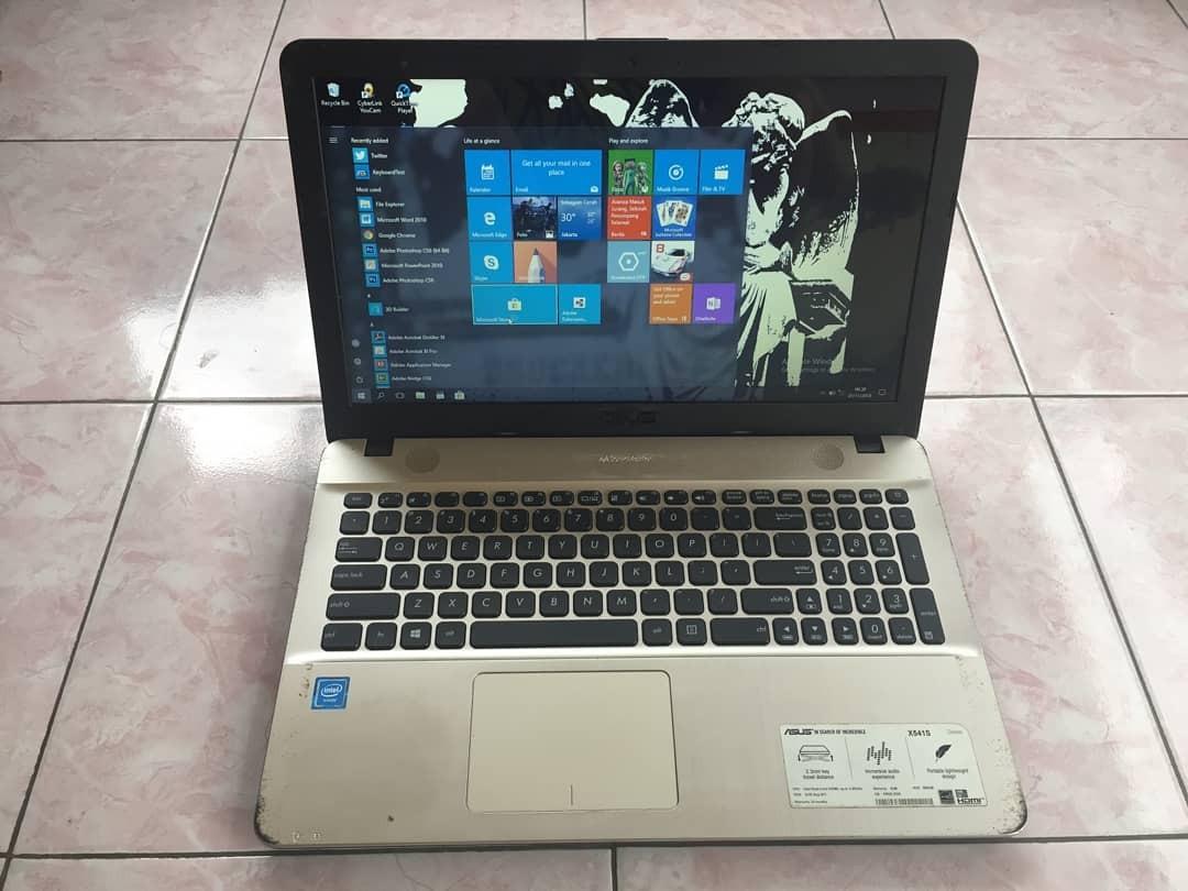 Asus X541sa Termurah Seindoneisa 15 6inc 4 500gb Elektronik Komputer Laptop Di Carousell
