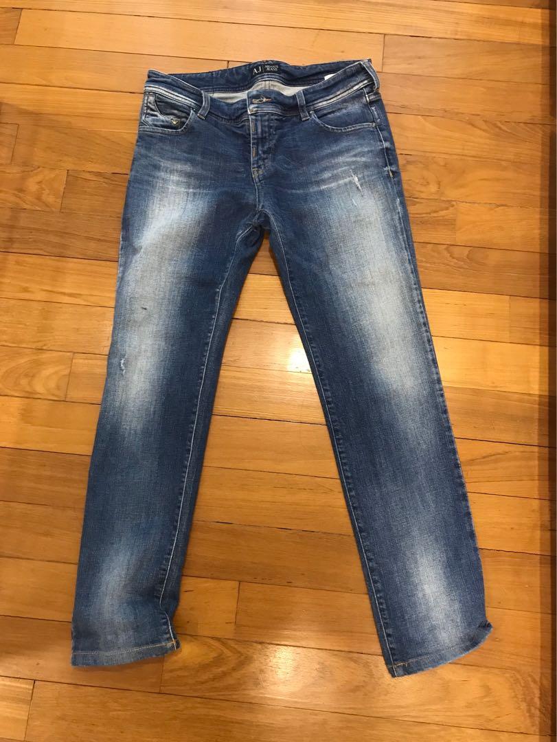 ladies armani jeans