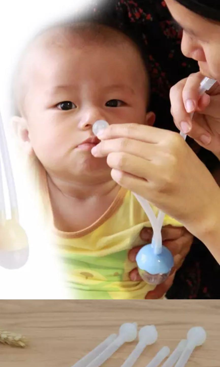 Baby Nasal Aspirator Wadeo Electric Nose Cleaner Newborn 3 Sizes Silicone Tips P