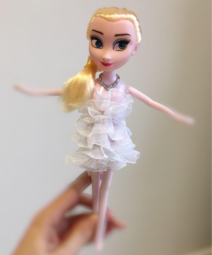 Barbie Doll Frozen Princess Anna Disney Fairytale Children Story