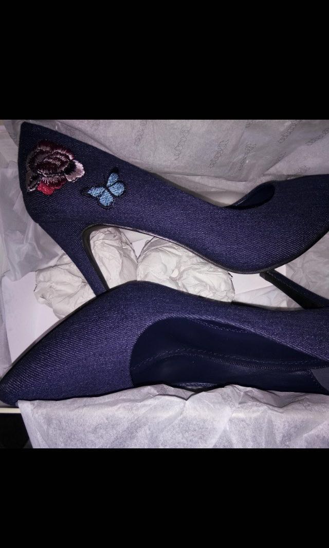 Bata Denim Heels