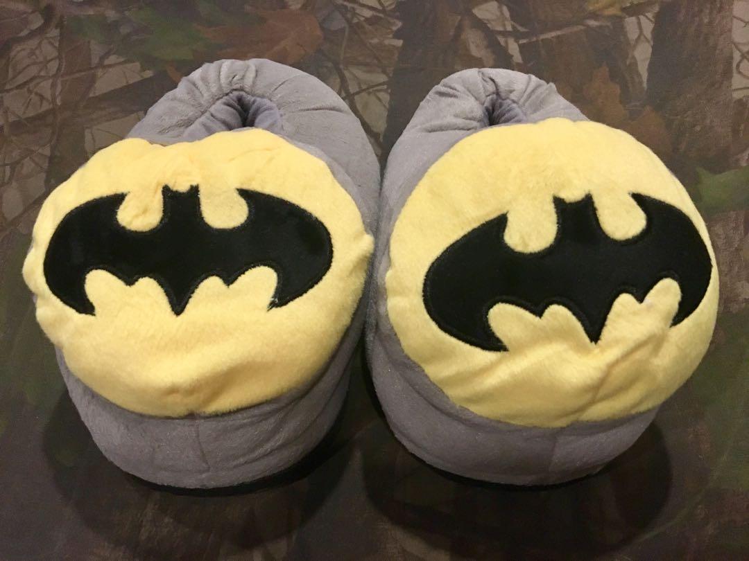 batman bedroom slippers