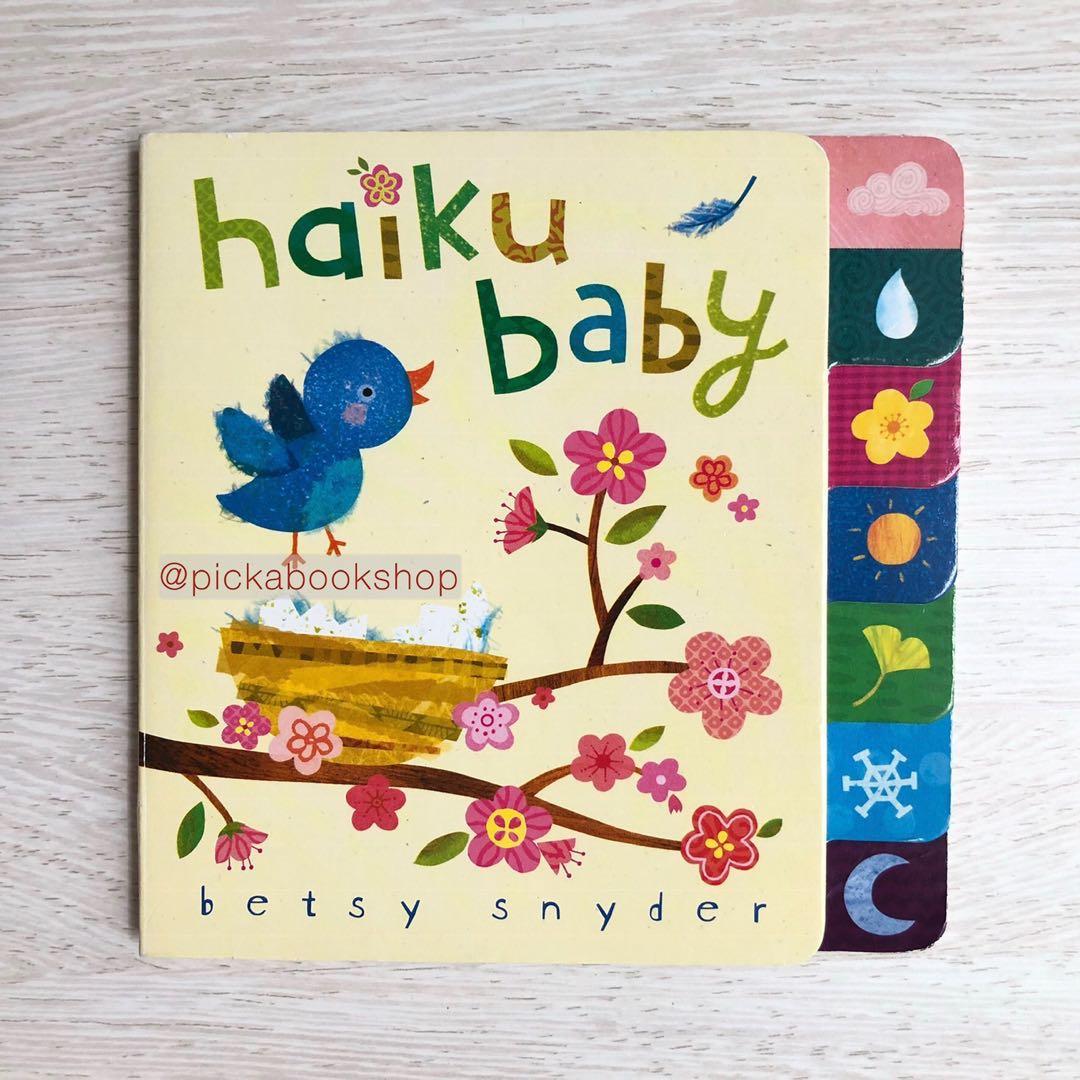 Board Book Haiku Baby Betsy E Snyder Preloved Buku Alat Tulis Buku Di Carousell