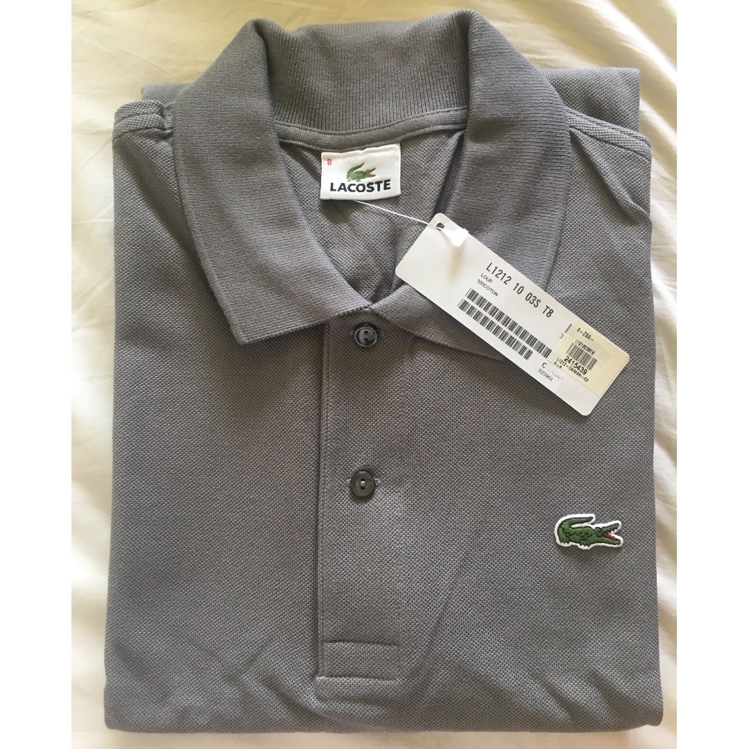 Brand New! Lacoste Size 8, Men's Fashion, Tops & Sets, Tshirts & Polo ...