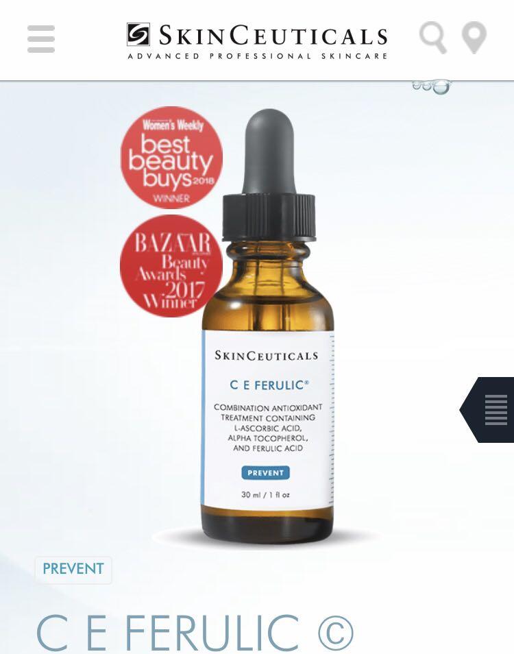 ce ferulic serum