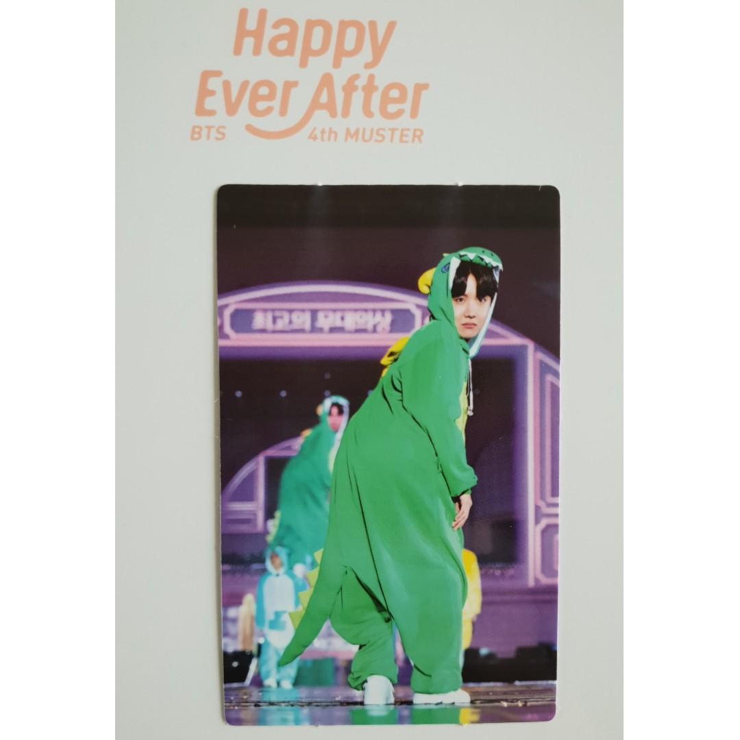 Pending Bts 4th Muster Happy Ever After Dvd Jhope Photocard Pc Entertainment K Wave On Carousell