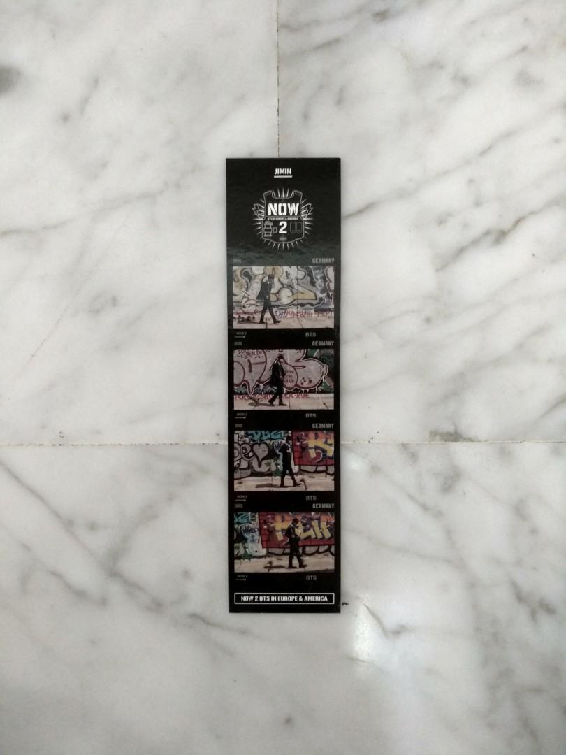 bts now 2 jimin bookmark, Hobbies & Toys, Memorabilia 