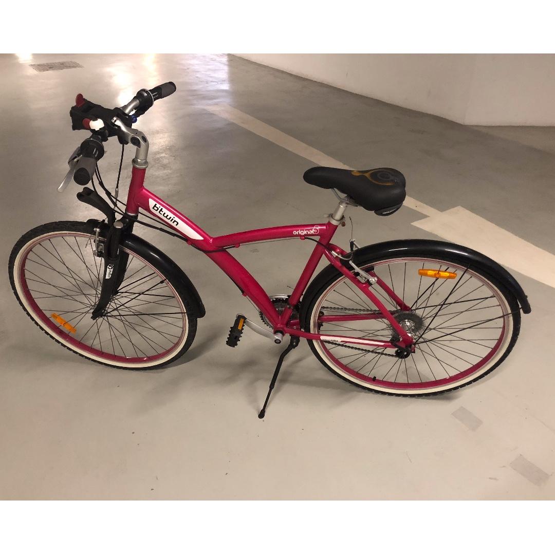 Btwin original 5 pink Decathlon Sports Equipment Bicycles