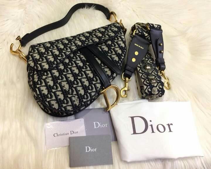 Christian Dior Oblique Saddle Bag Women S Fashion Bags Wallets