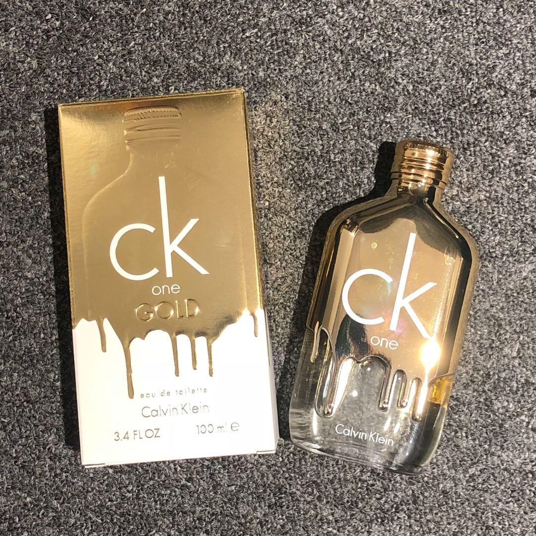 ck gold one perfume