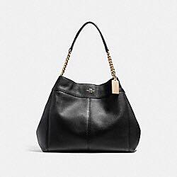 Coach Lexy Chain Shoulder Bag Black F27594