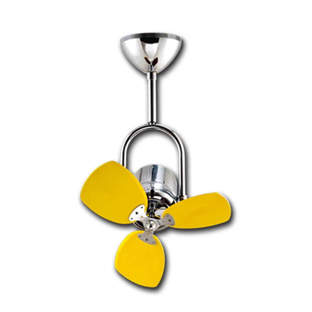 DEKA M3 SERIES 16" IR REMOTE CONTROL FAN (YELLOW), TV & Home Appliances