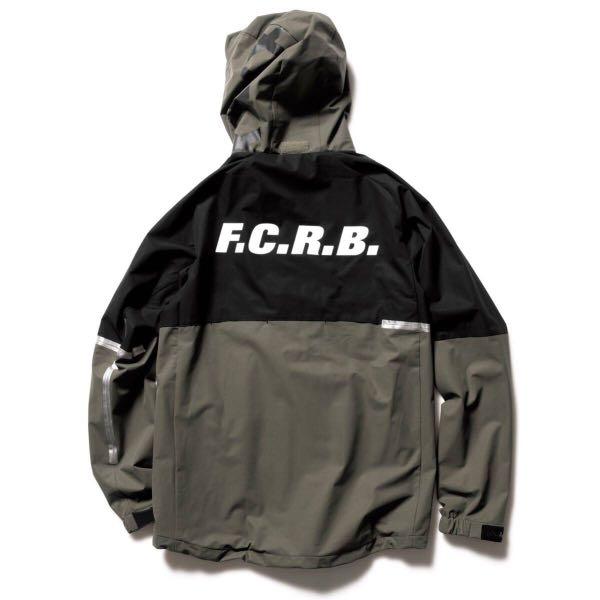 F.C.R.B Warm Up Jacket Khaki, 男裝, 外套及戶外衣服- Carousell